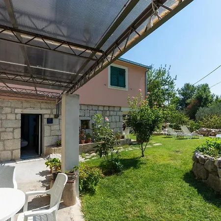 Amazing Apartment In Omis With Kitchen Exterior photo